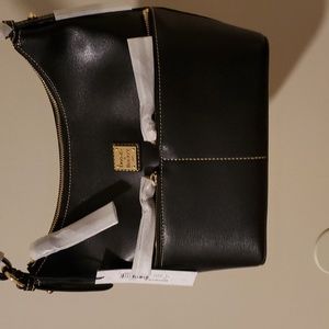 NEW, Dooney & Bourke Small Sac purse, bag. Black Shoulder bag. See pictures.